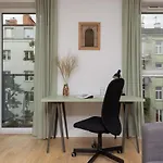 Warsaw Praga Stalowa Apartment With Balcony By Noclegi Renters